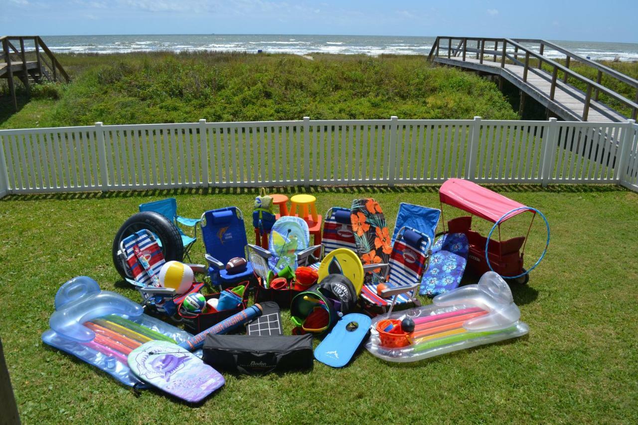 Beachfront Bliss Galveston Exterior foto